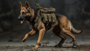 action figure cachorro policial