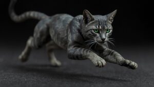 action figure de gato